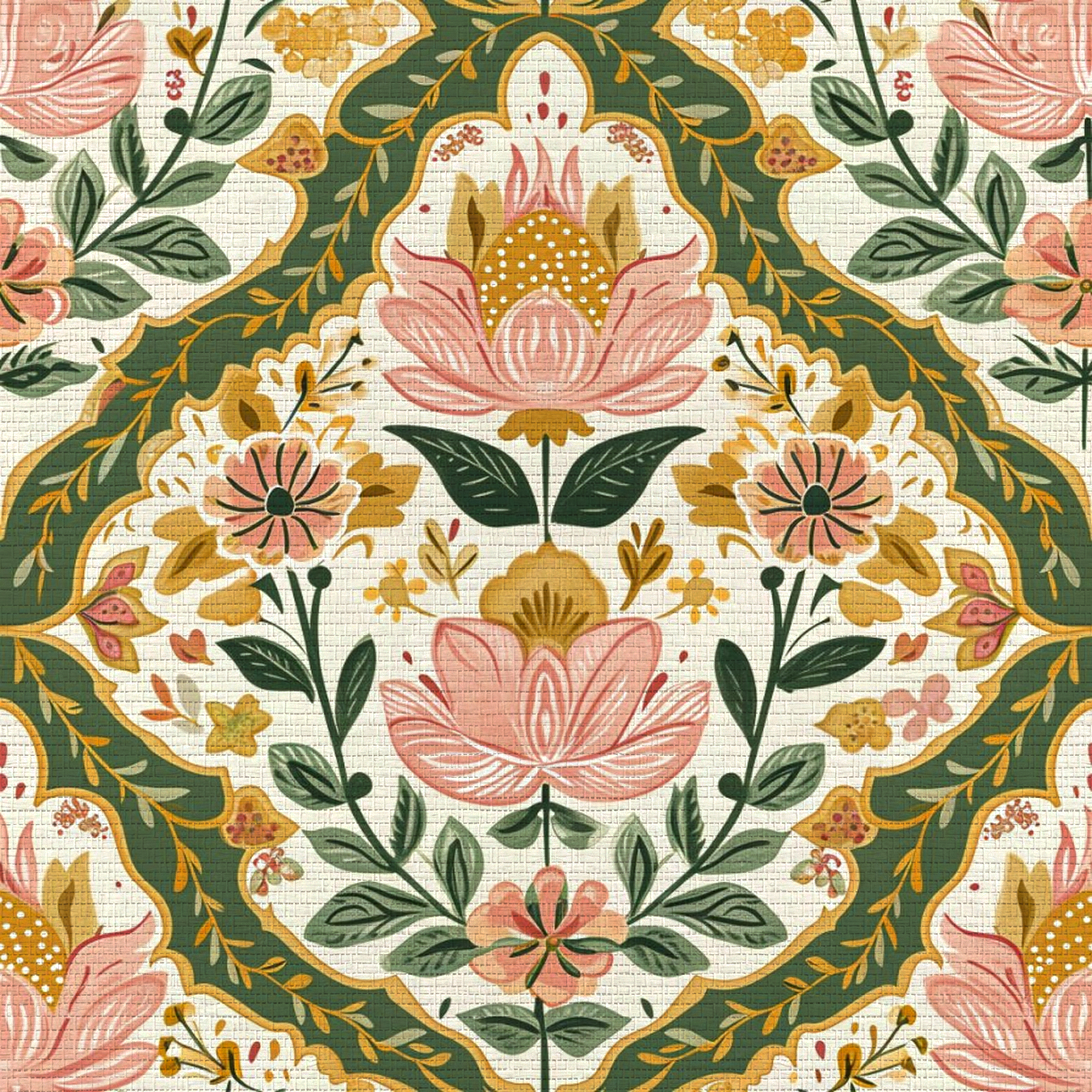 Asher Lee Faux Grasscloth Wallpaper - Painted Paper