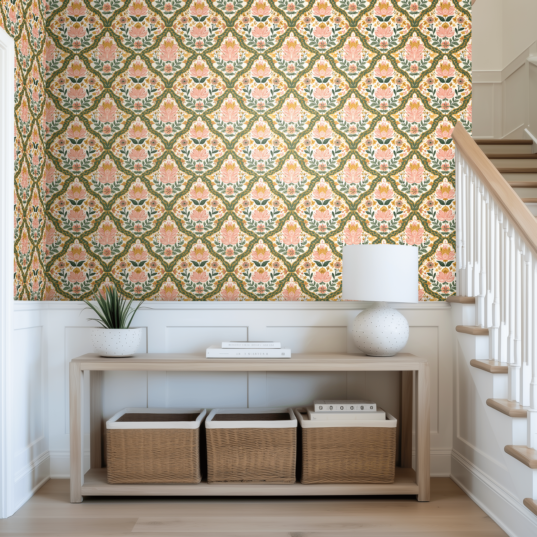 Asher Lee Wallpaper - Benton Lane Home - Painted Paper
