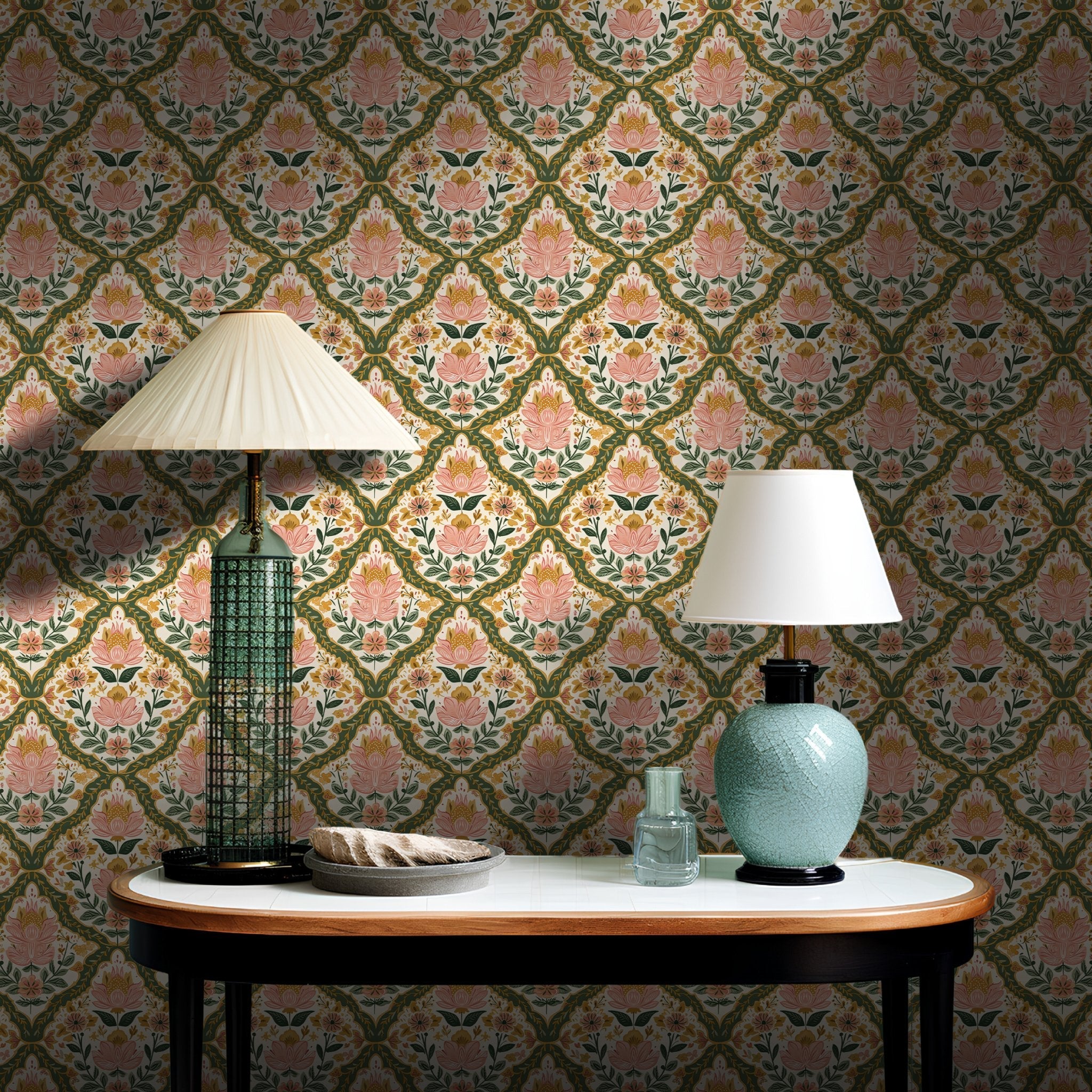 Asher Lee Wallpaper - Benton Lane Home - Painted Paper
