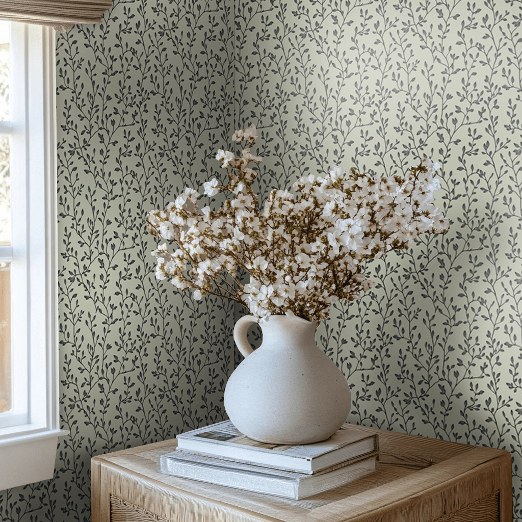 Ashford Floral Wallpaper - Benton Lane Home - Anthem Classic