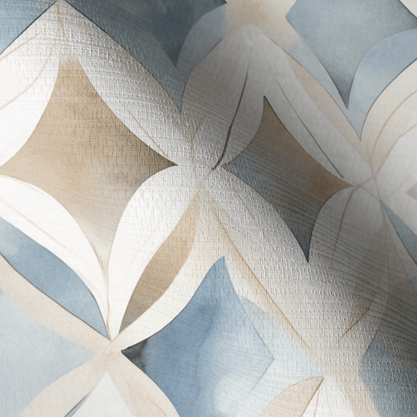Ashmoore Faux Grasscloth Wallpaper - Painted Paper