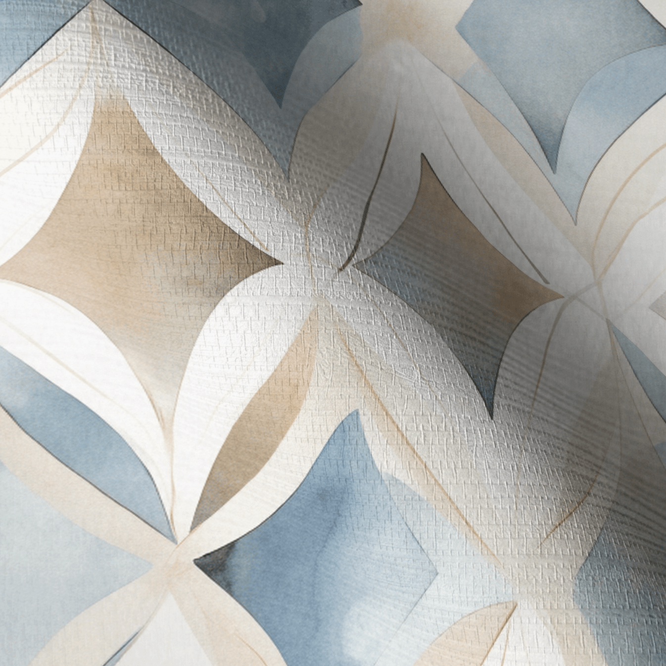 Ashmoore Faux Grasscloth Wallpaper - Benton Lane Home - Painted Paper