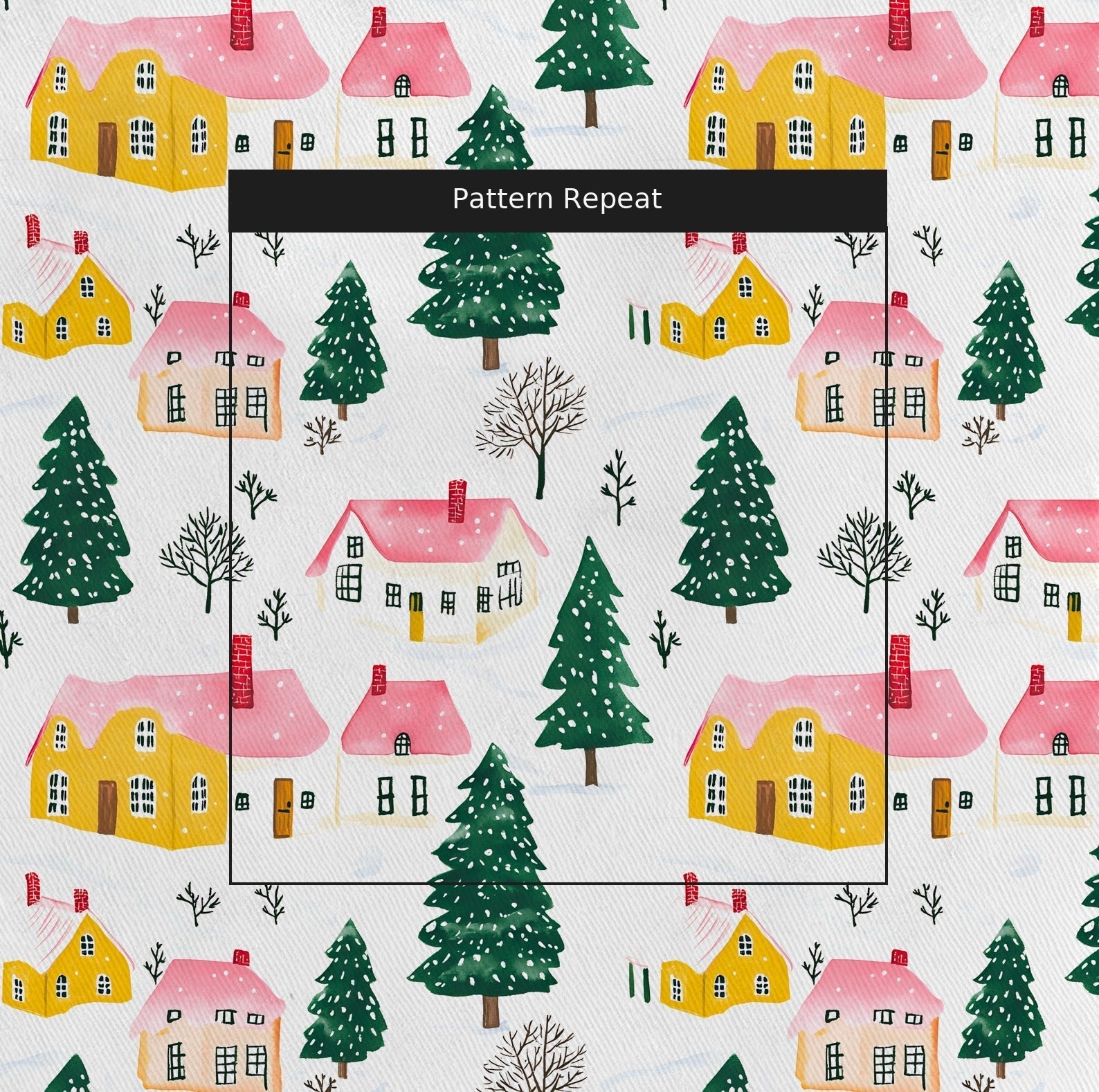 Aspen Village - Fabric - Benton Lane Home - Lemon Park
