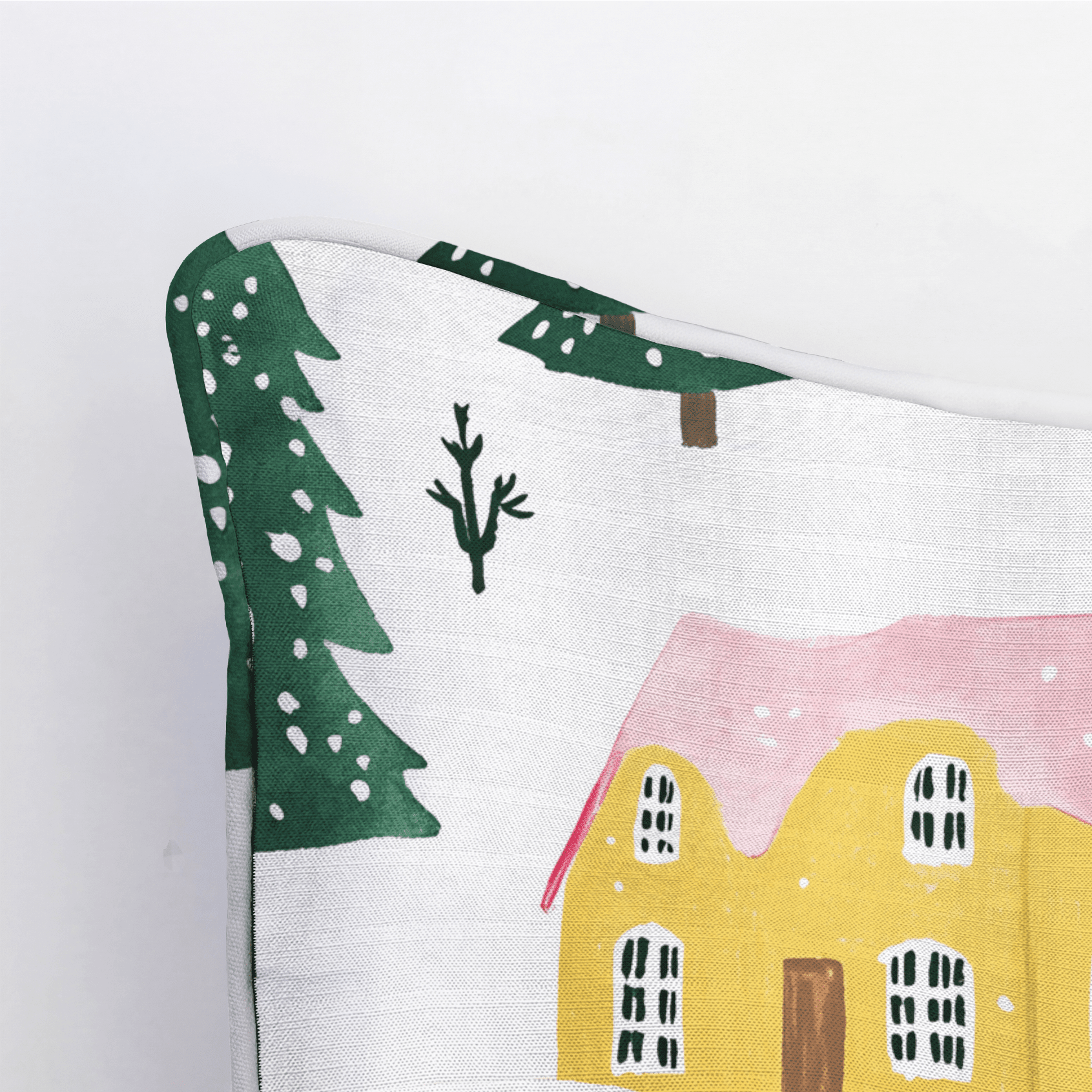Aspen Village Throw Pillow - Benton Lane Home - Lemon Park