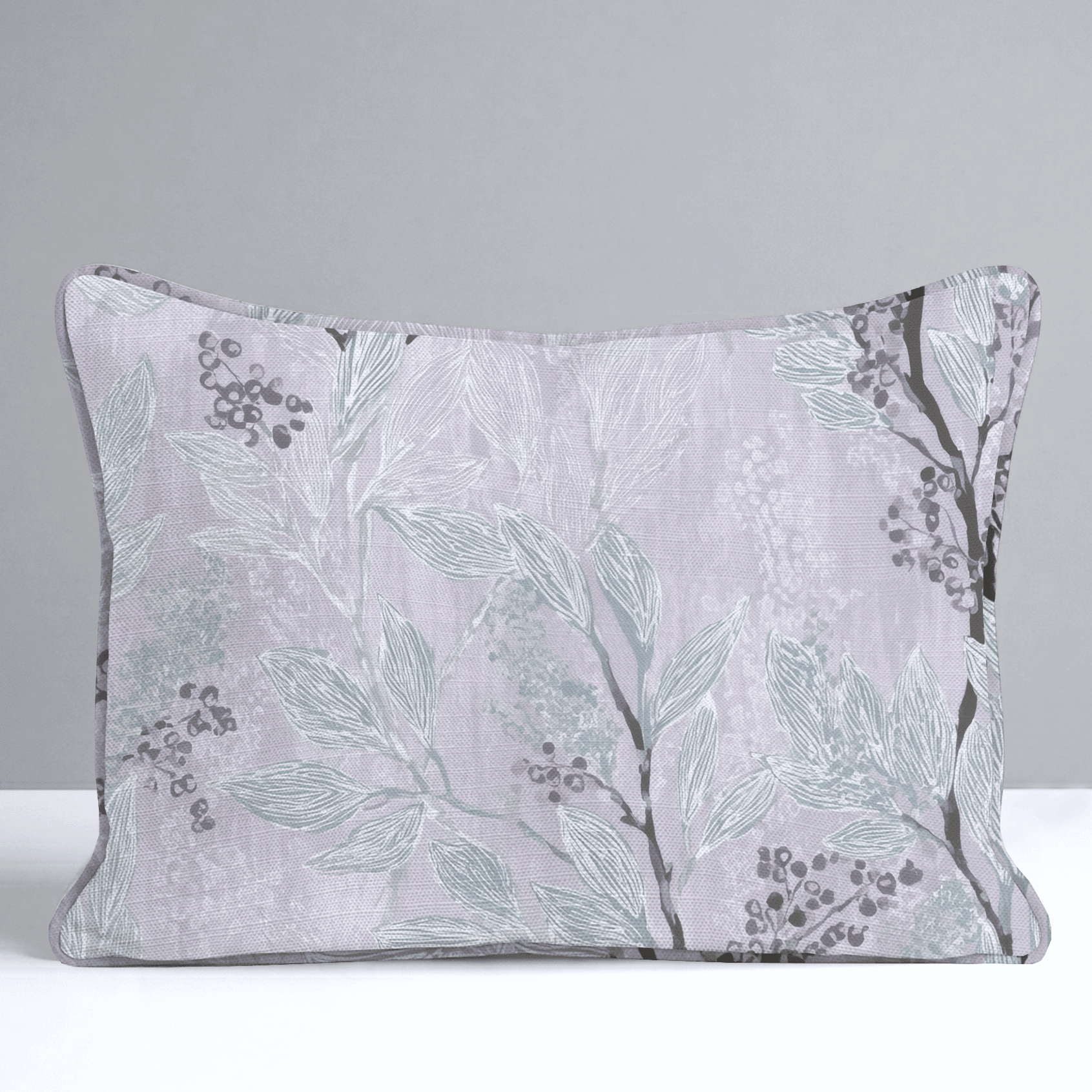 Aster Branches Throw Pillow - Benton Lane Home - Lemon Park