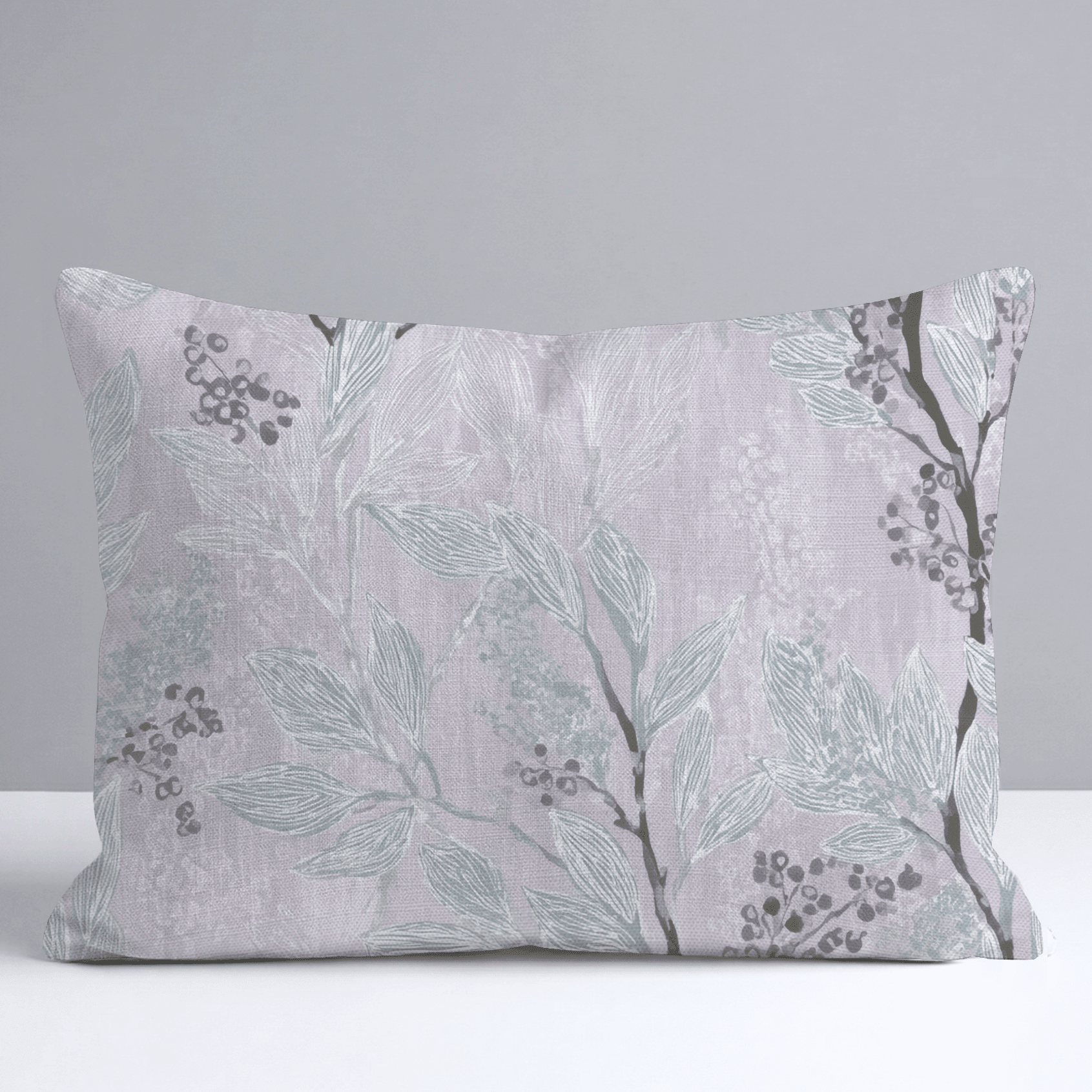 Aster Branches Throw Pillow - Benton Lane Home - Lemon Park
