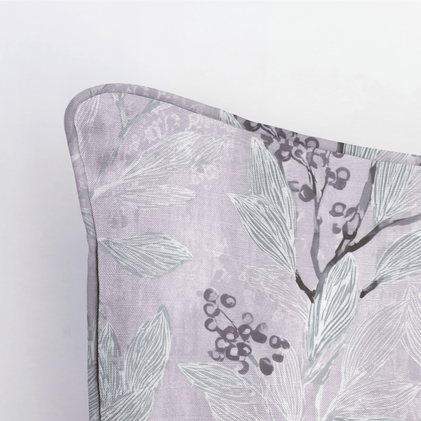 Aster Branches Throw Pillow - Benton Lane Home - Lemon Park