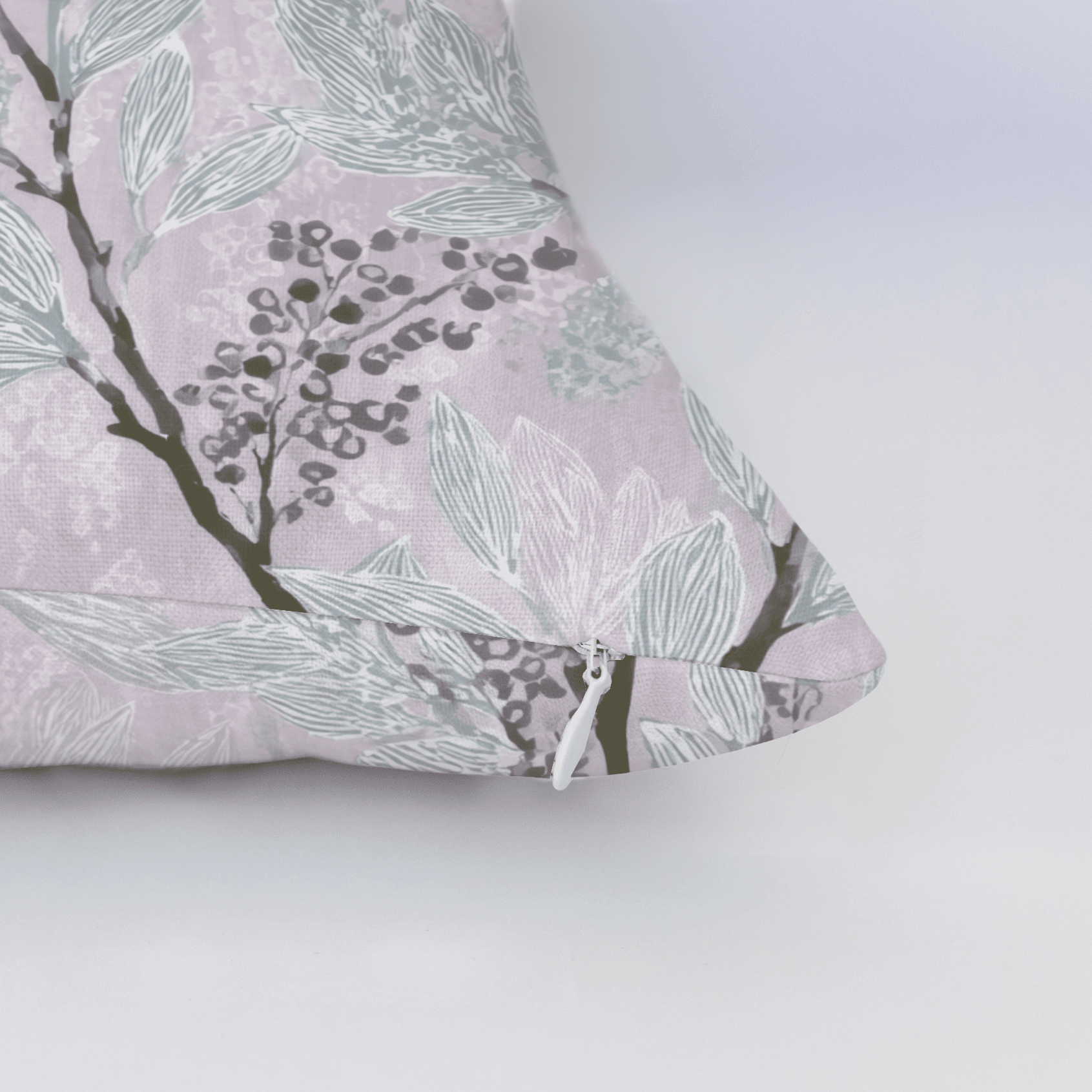 Aster Branches Throw Pillow - Benton Lane Home - Lemon Park