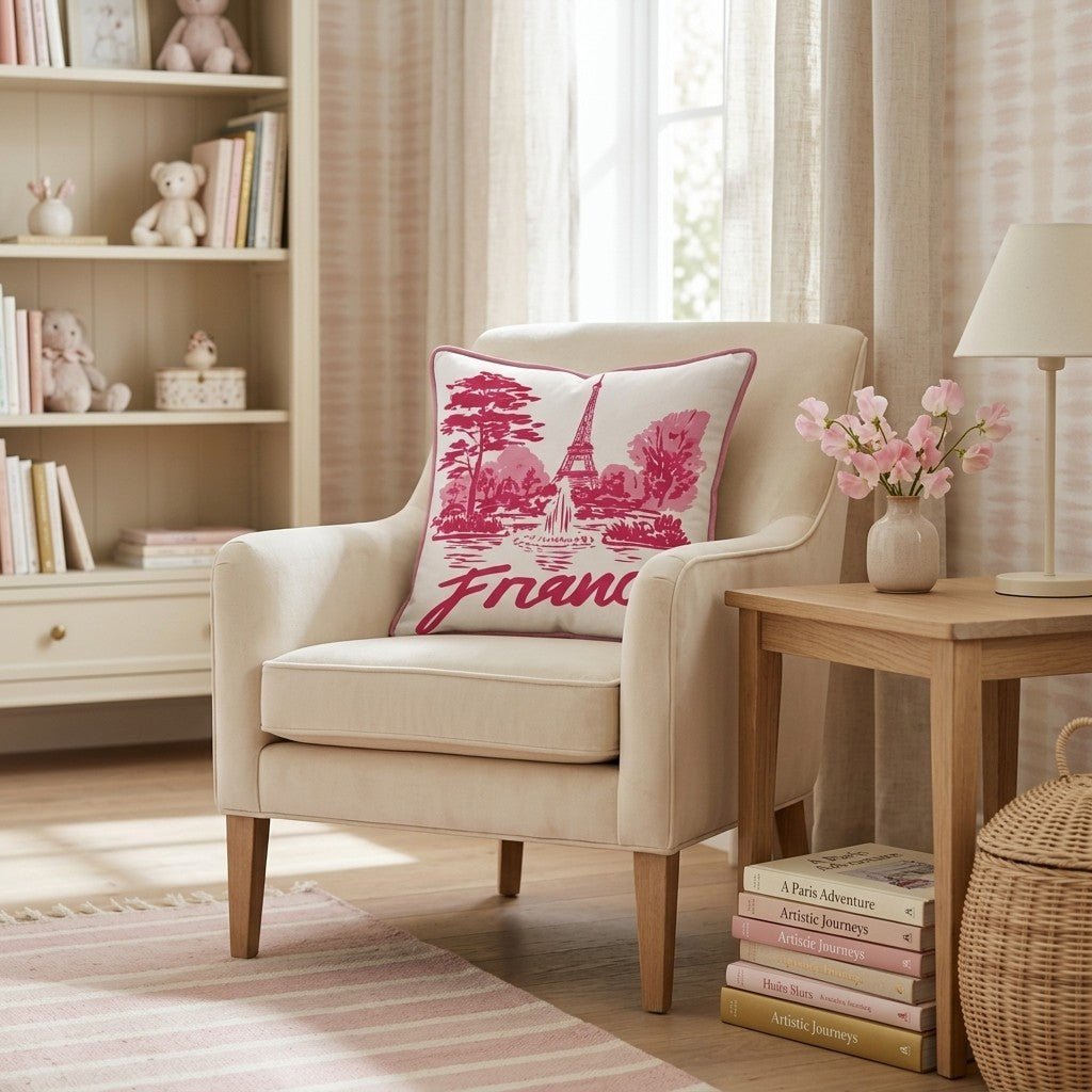 Atelier France Throw Pillow - Benton Lane Home - Hillcroft Home