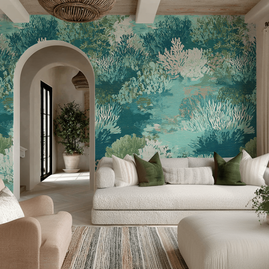 Atlantic Terrace - Wall Mural - Benton Lane Home - Lemon Park