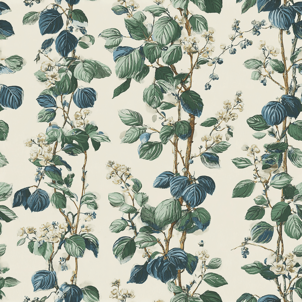 Aubrey Vines Wallpaper - Painted Paper
