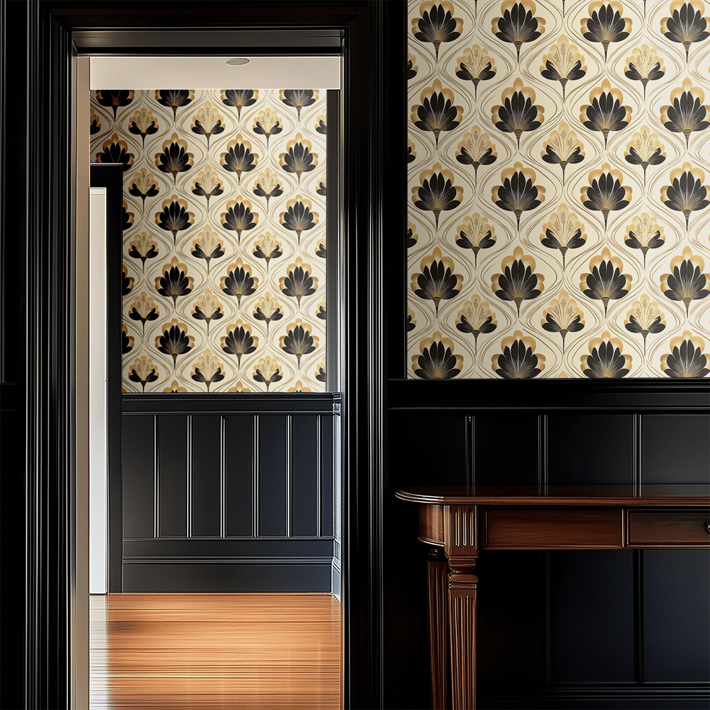 Audra Wallpaper - Painted Paper