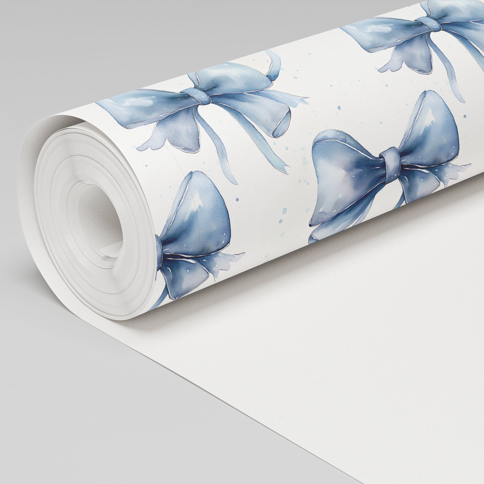Audrey Dainty Bow Wallpaper - Benton Lane Home - Painted Paper