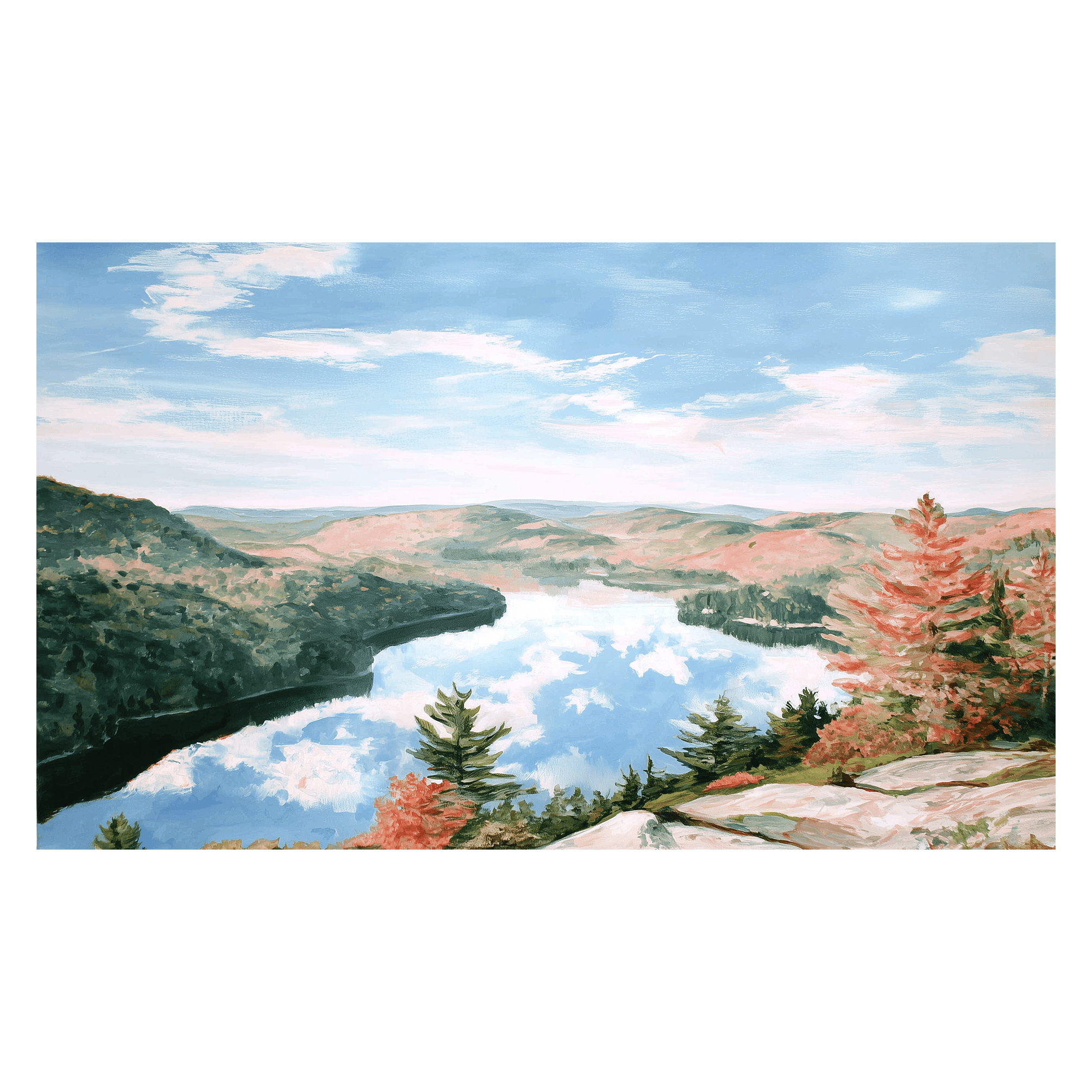 Autumn Overlook - Tapestry - Benton Lane Home - Painted Paper