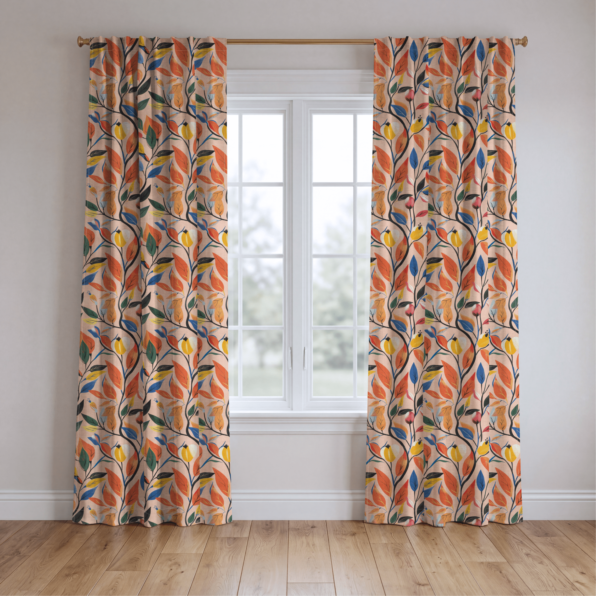 Autumn Whisper - Drapery - Benton Lane Home - Lemon Park