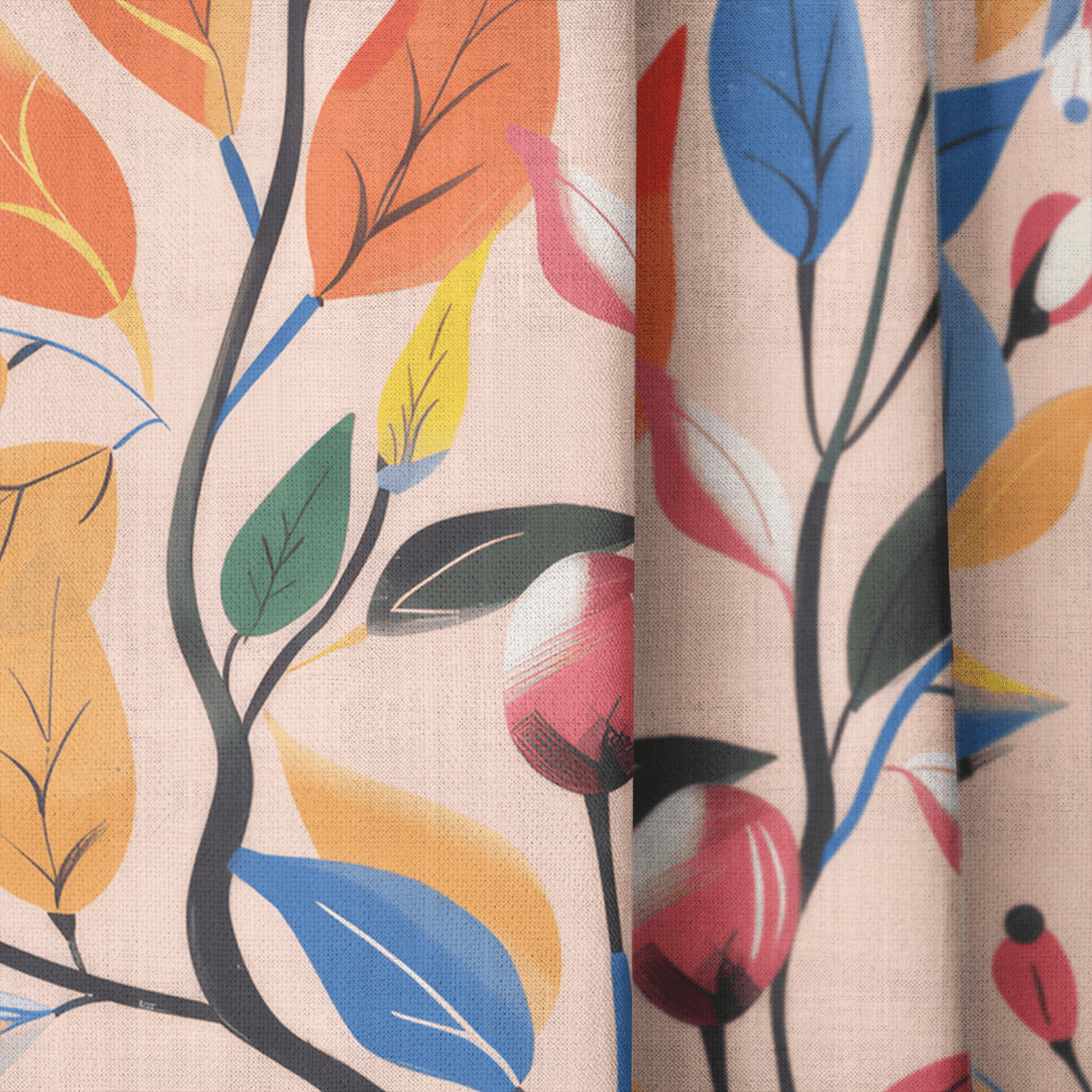 Autumn Whisper - Drapery - Benton Lane Home - Lemon Park