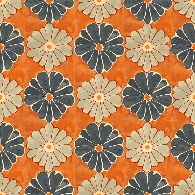 Autumn Zinnia Wallpaper - Lemon Park
