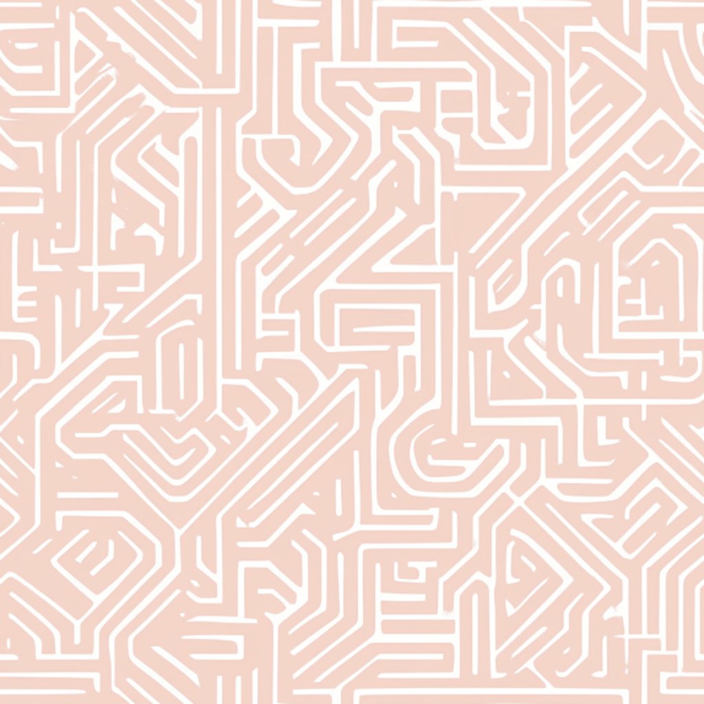 Avalon Maze Wallpaper - Benton Lane Home - Painted Paper