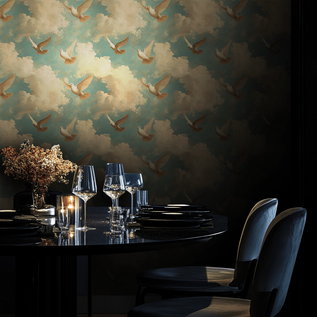 Aveline Wallpaper - Benton Lane Home - Painted Paper