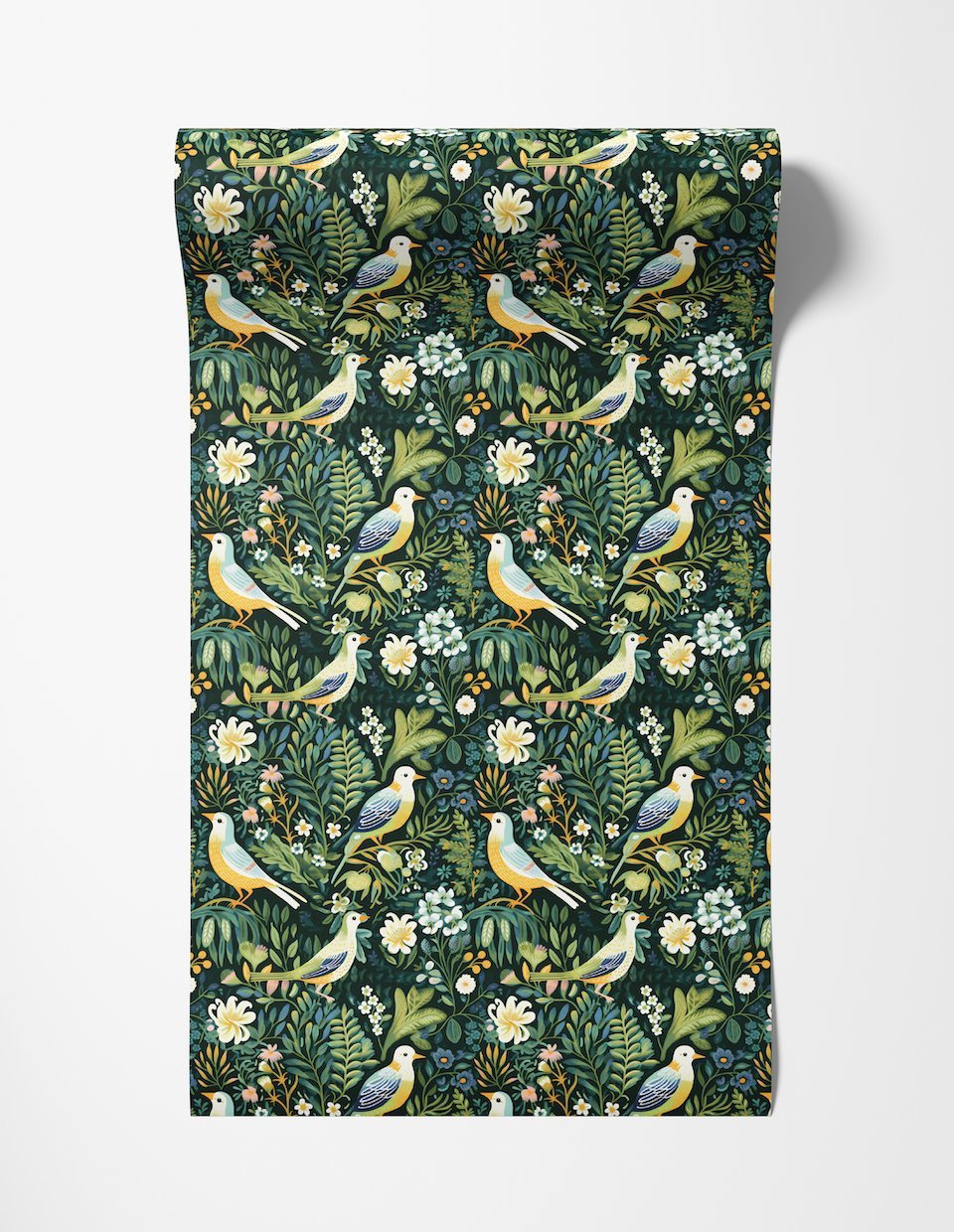 Avian Paradise Wallpaper - Benton Lane Home - Painted Paper