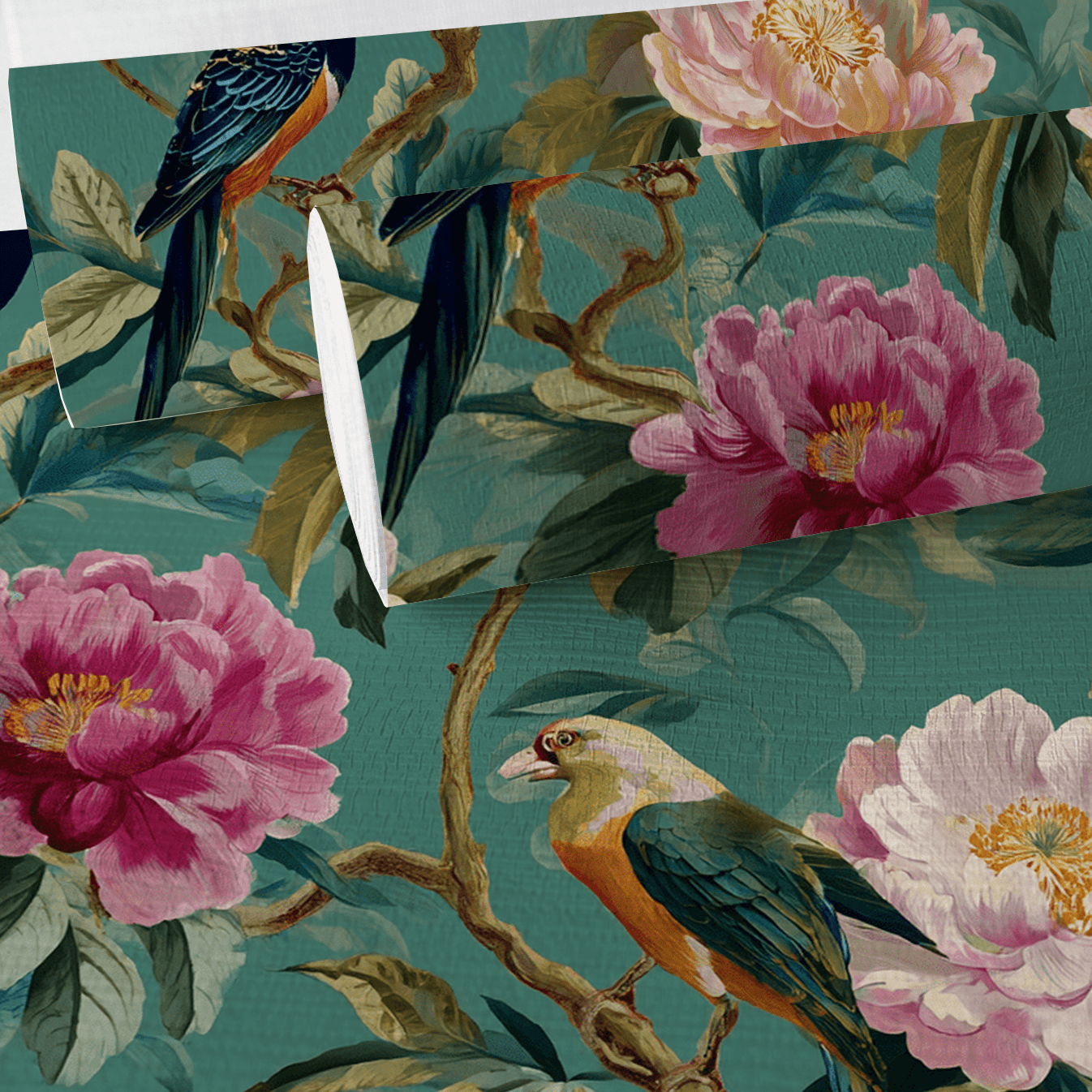 Aviara Faux Grasscloth Wallpaper - Benton Lane Home - Painted Paper