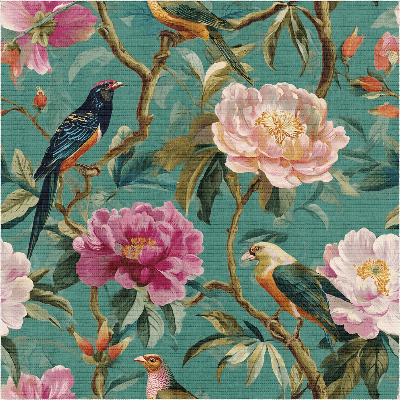 Aviara Faux Grasscloth Wallpaper - Benton Lane Home - Painted Paper