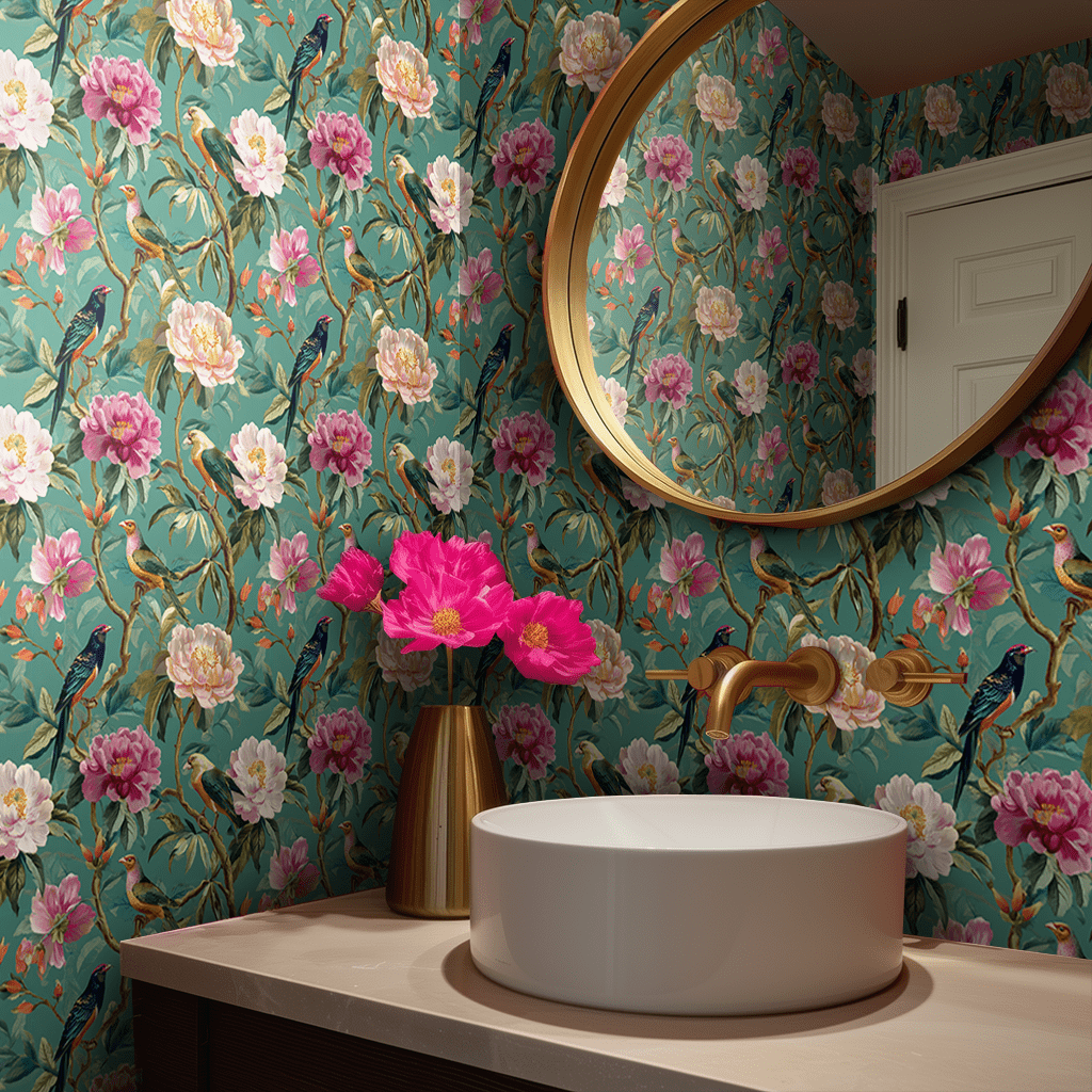 Aviara Wallpaper - Benton Lane Home - Painted Paper