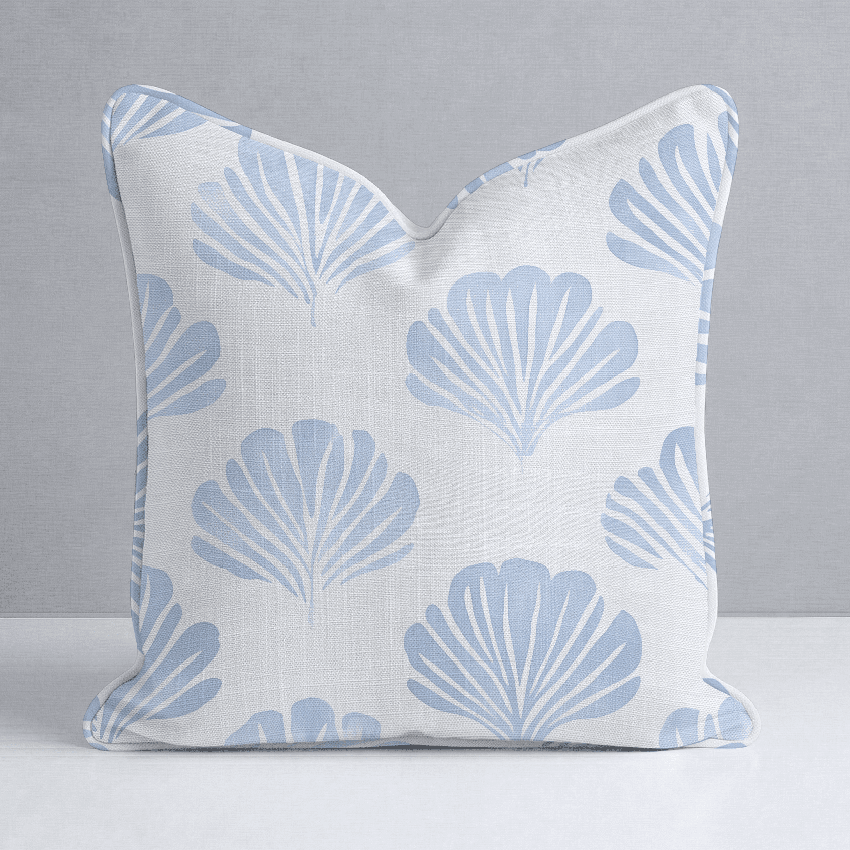 Azure Coastline Throw Pillow - Benton Lane Home - Lemon Park