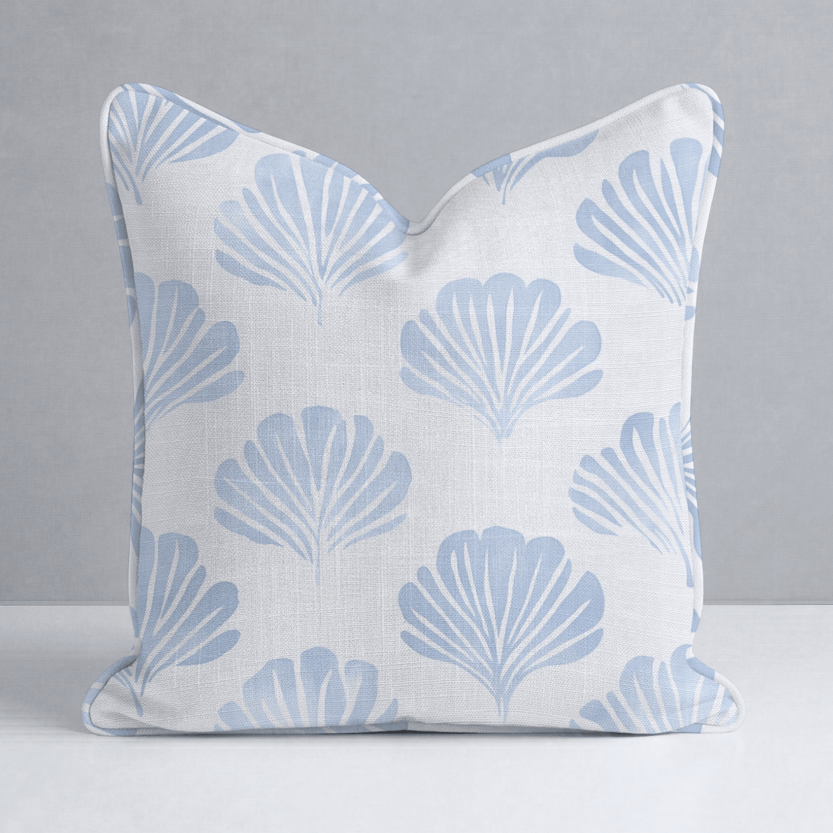 Azure Coastline Throw Pillow - Benton Lane Home - Lemon Park