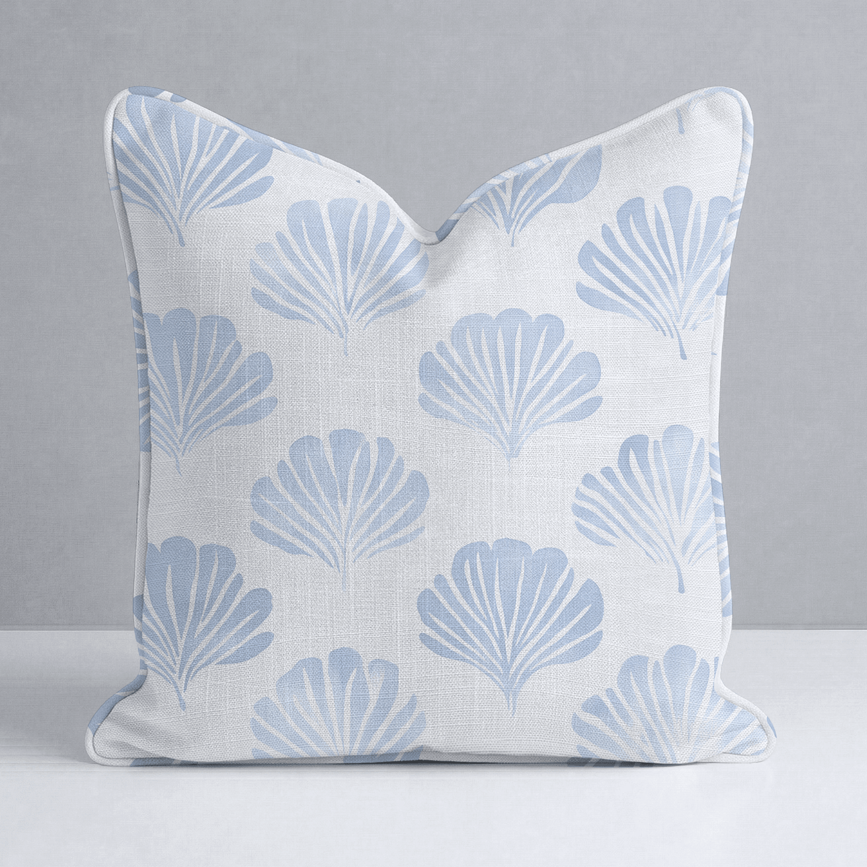 Azure Coastline Throw Pillow - Benton Lane Home - Lemon Park