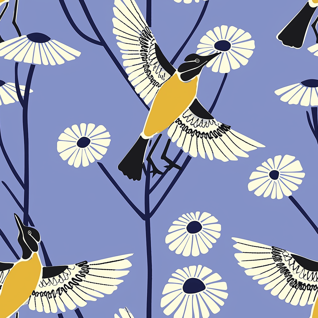 Babette's Blooms Wallpaper - Benton Lane Home - Painted Paper