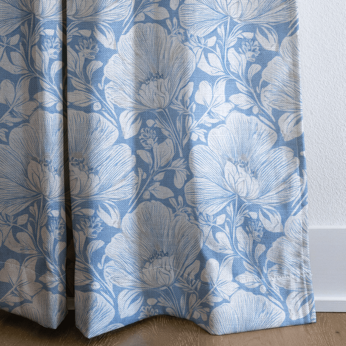 Bahamas Ocean - Drapery - Benton Lane Home - Lemon Park