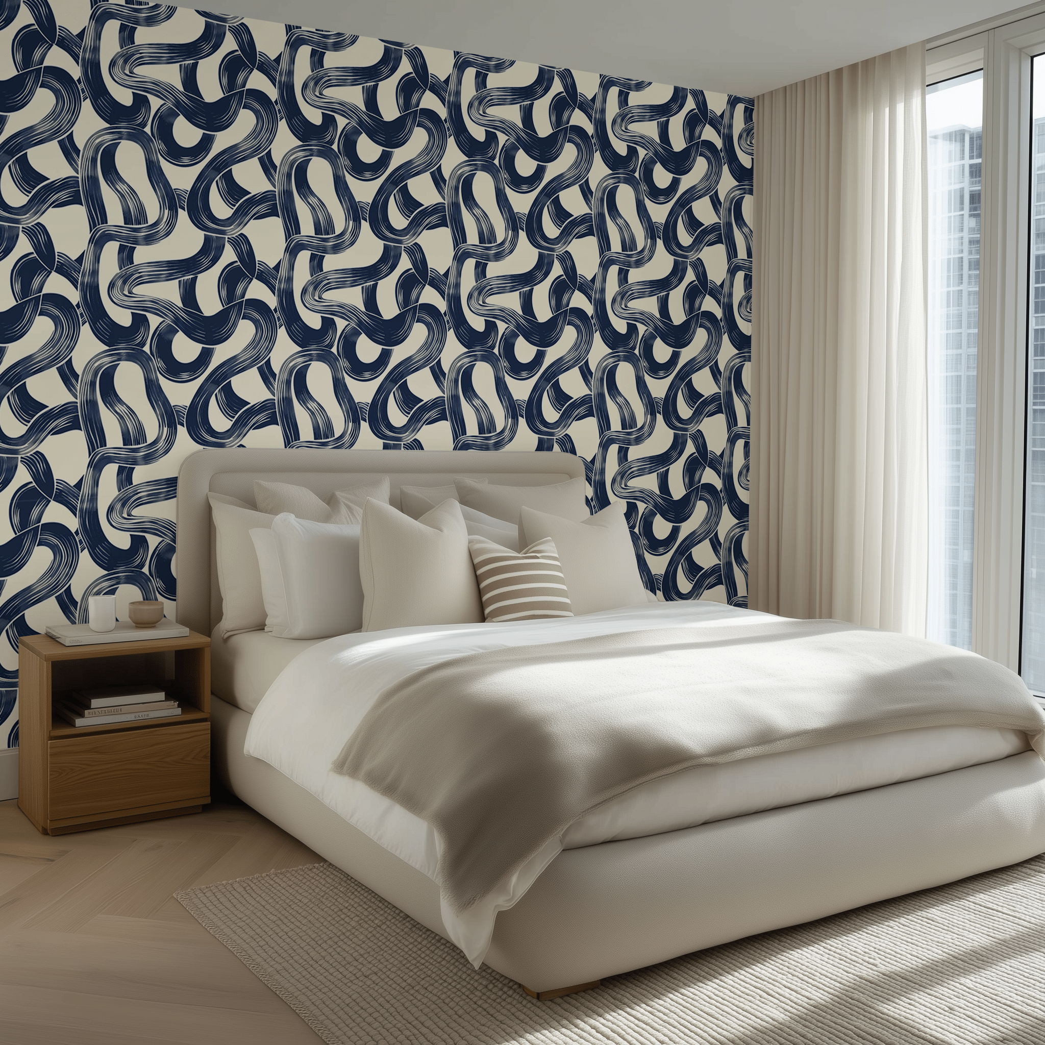 Baldwin Wallpaper - Benton Lane Home - Painted Paper