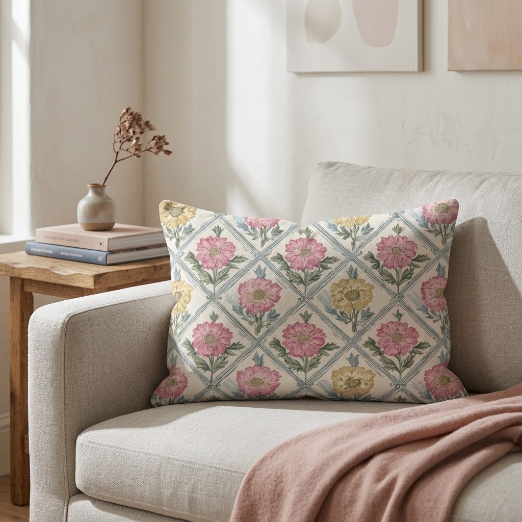 Ballet Slippers Throw Pillow - Benton Lane Home - Lemon Park