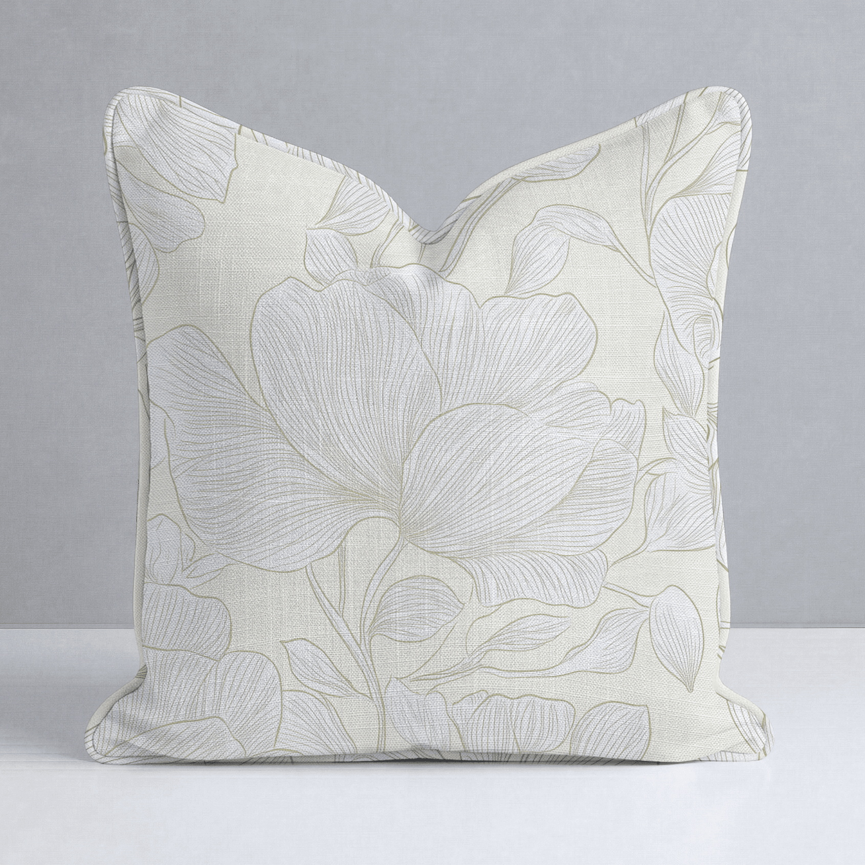 Banana Pudding Throw Pillow - Benton Lane Home - Lemon Park