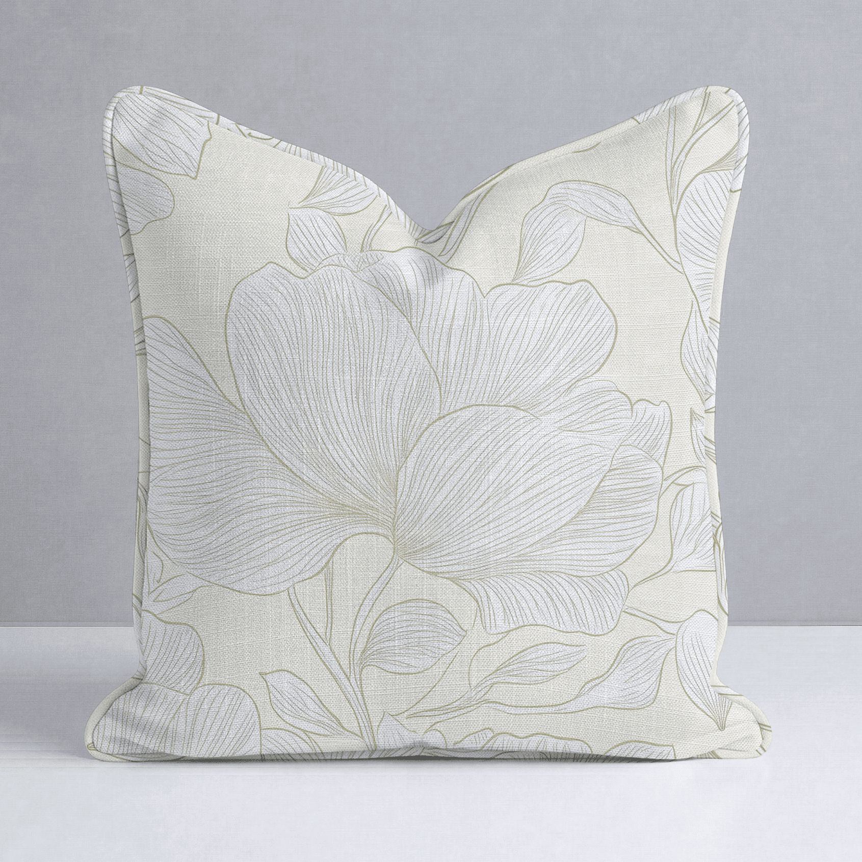 Banana Pudding Throw Pillow - Benton Lane Home - Lemon Park