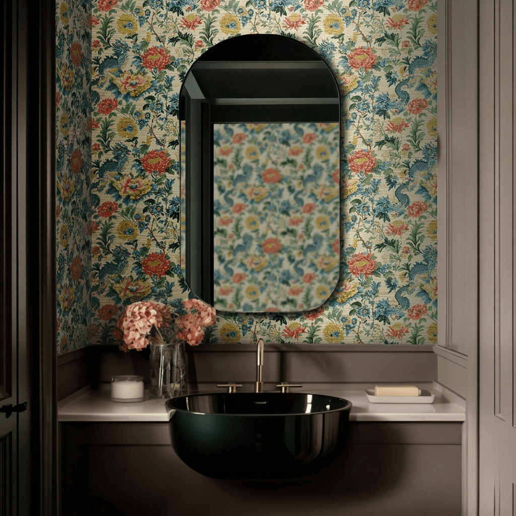 Banks Faux Grasscloth Wallpaper - Benton Lane Home - Painted Paper