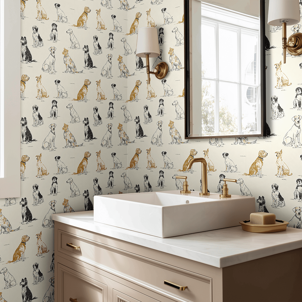 Barkshire Lane Wallpaper - Benton Lane Home - Painted Paper
