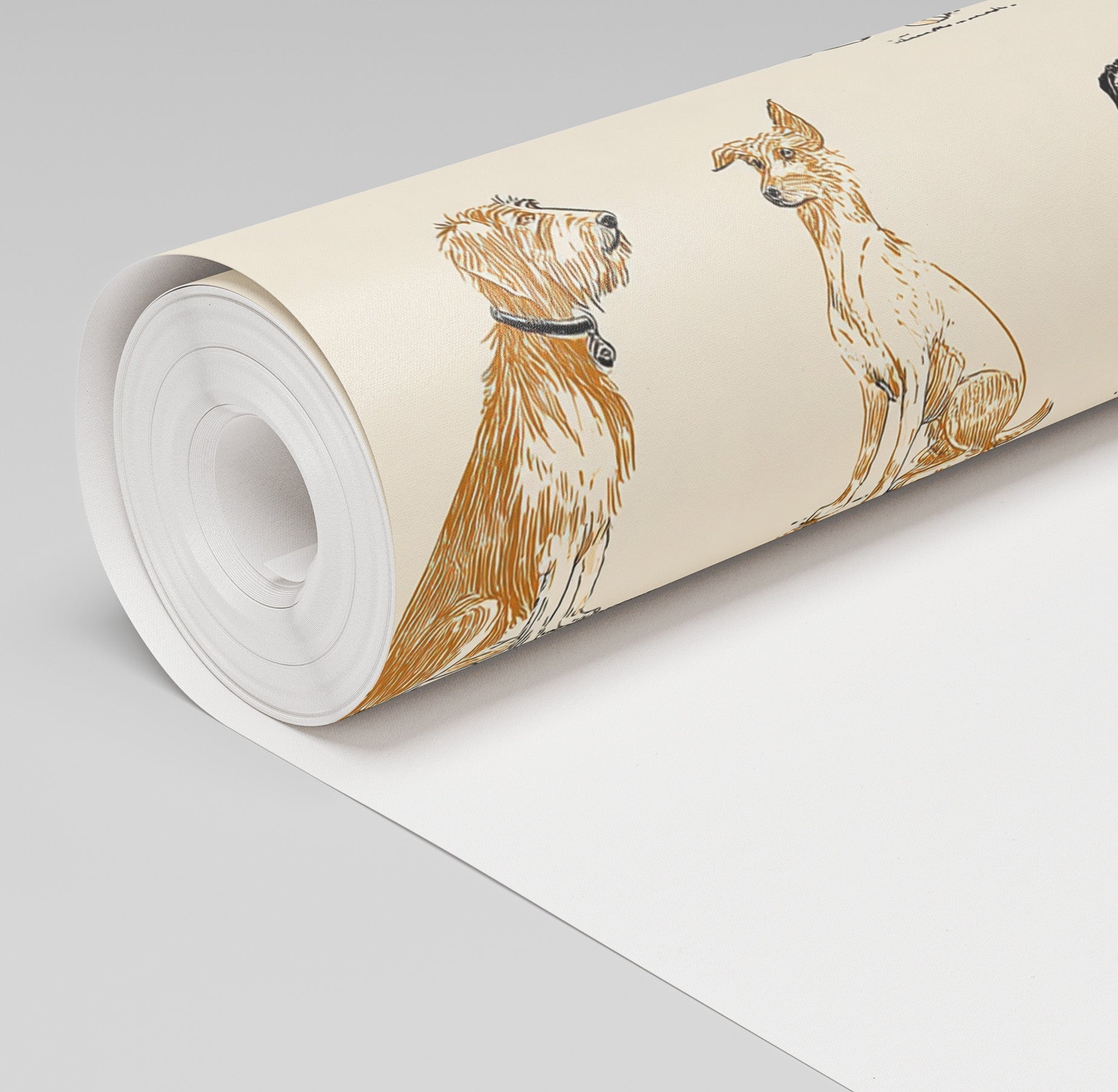 Barkshire Lane Wallpaper - Benton Lane Home - Painted Paper