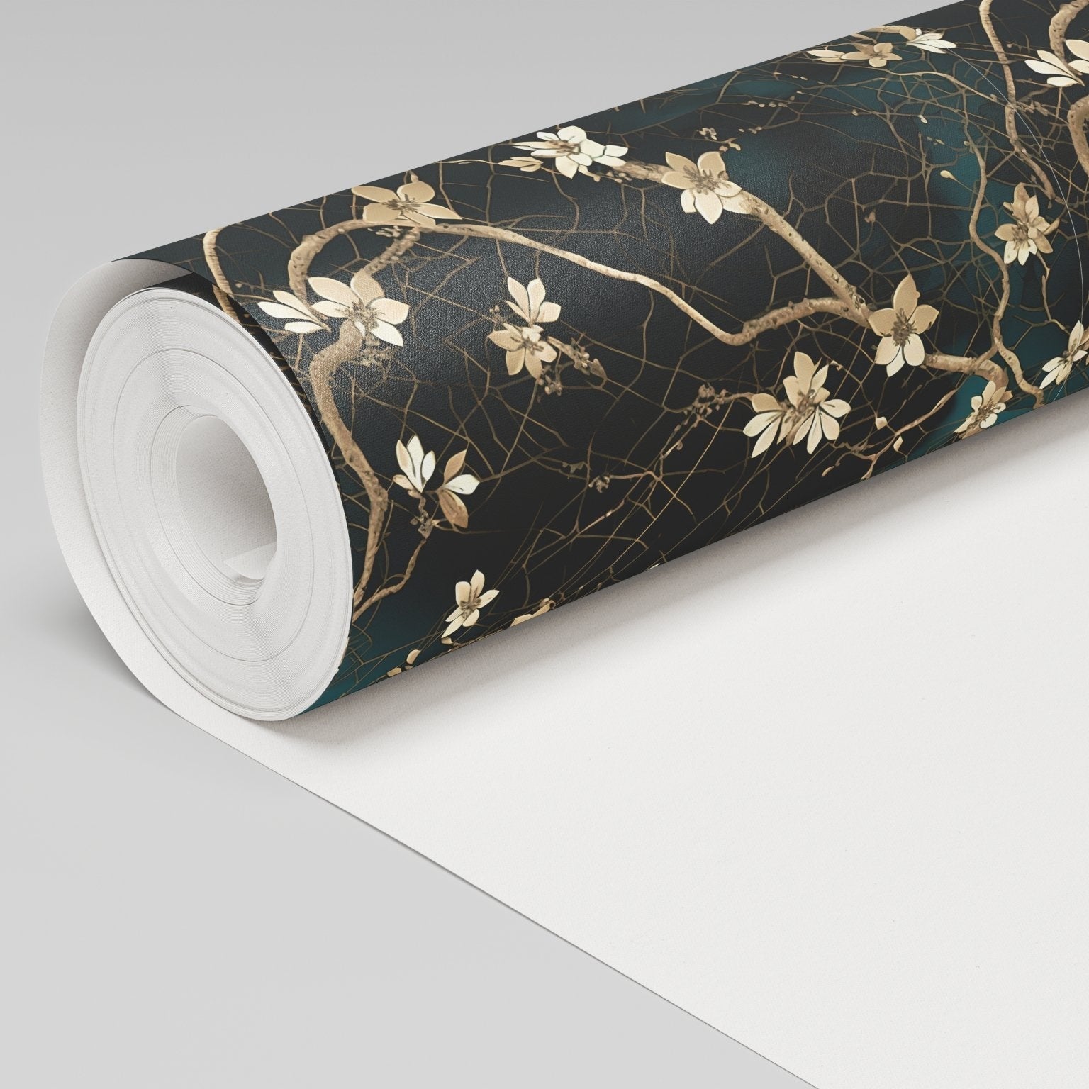 Baroque Lace Wallpaper - Benton Lane Home - Painted Paper