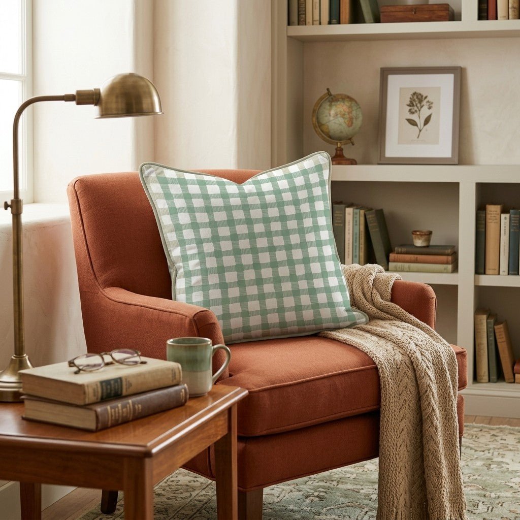 Beach Picnic Throw Pillow - Hillcroft Home