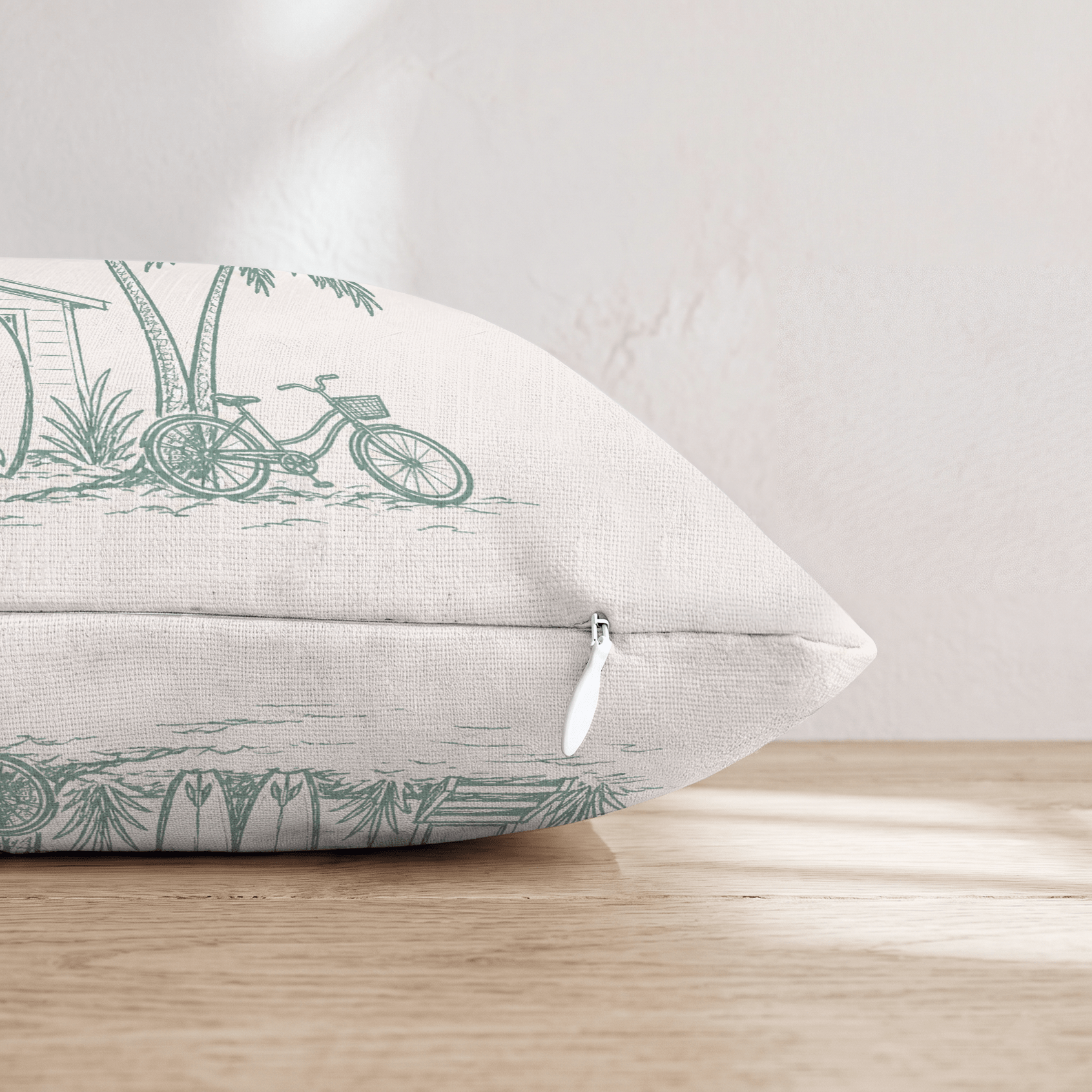 Beach Retreat Throw Pillow - Hillcroft Home