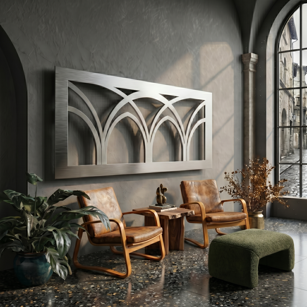 The Beams - Metal Wall Art