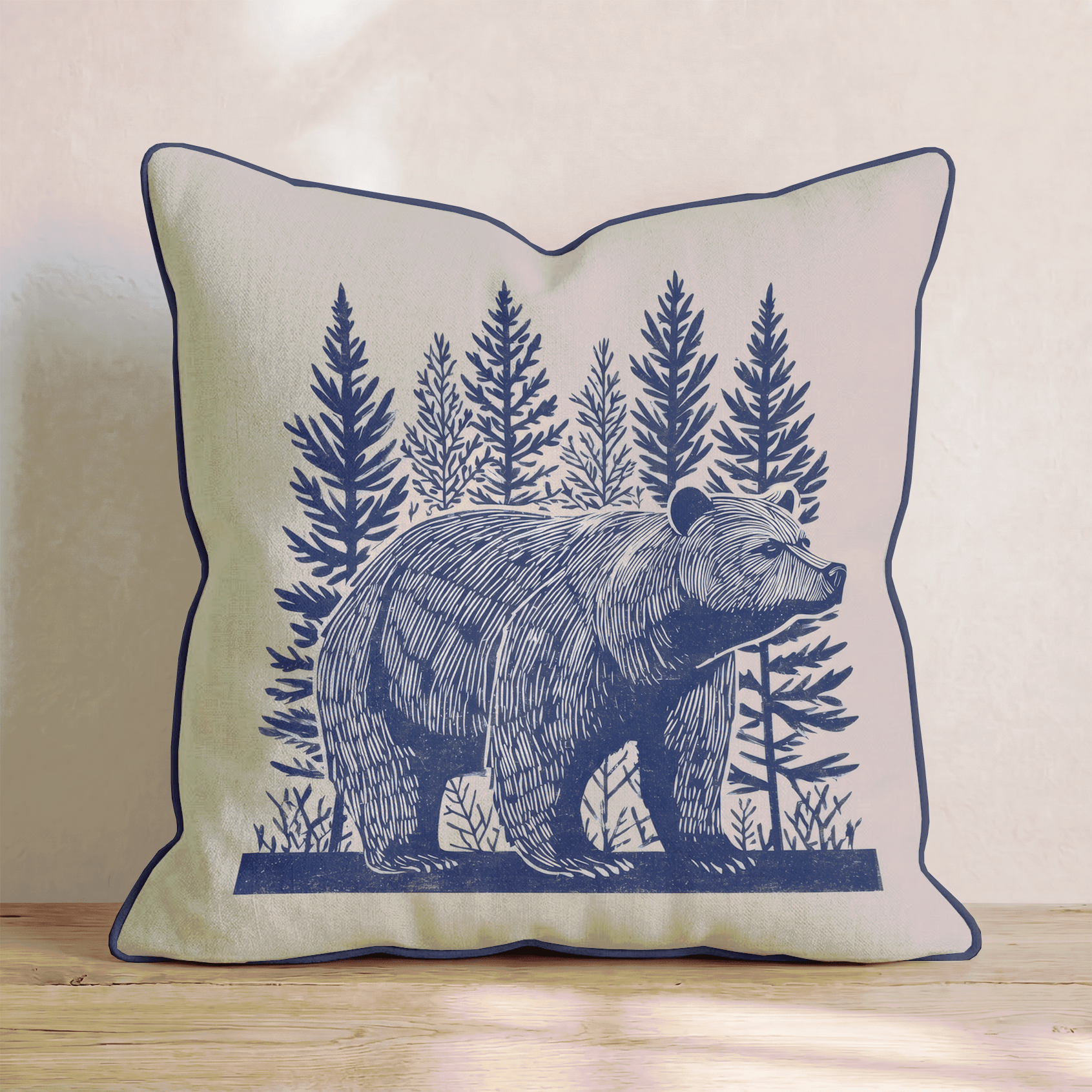 Bear Necessities Throw Pillow - Benton Lane Home - Hillcroft Home