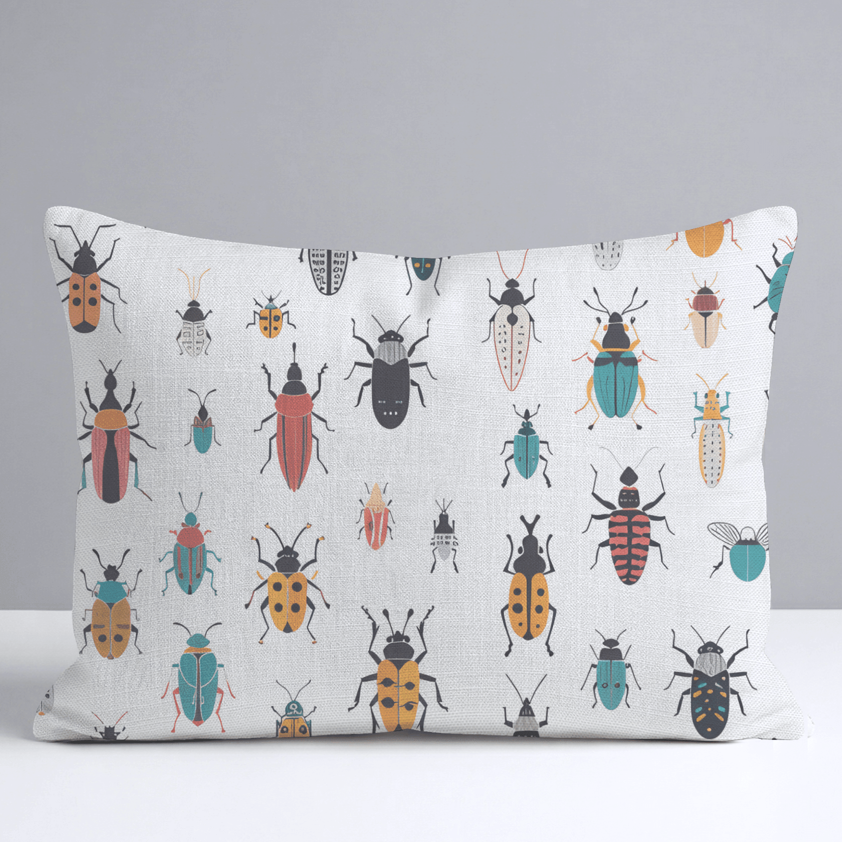 Beatle Mania Throw Pillow - Benton Lane Home - Lemon Park
