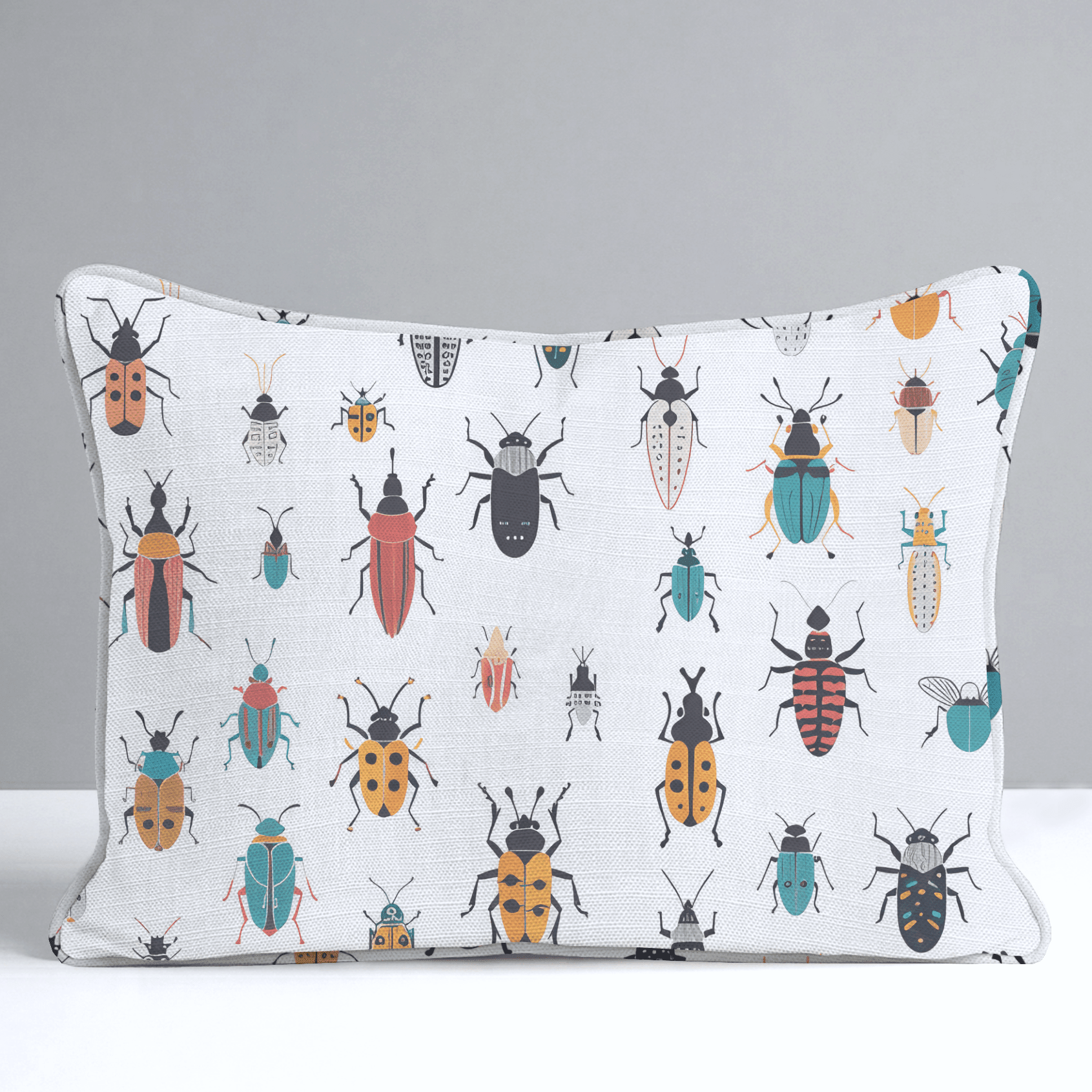 Beatle Mania Throw Pillow - Benton Lane Home - Lemon Park
