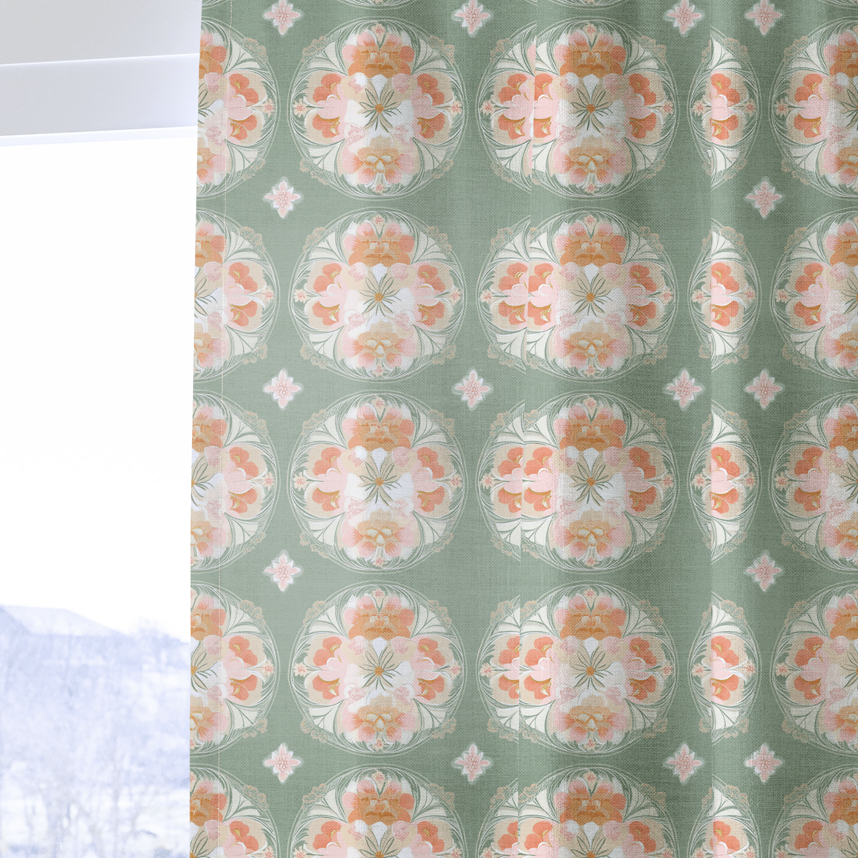 Beckett - Drapery - Benton Lane Home - Lemon Park