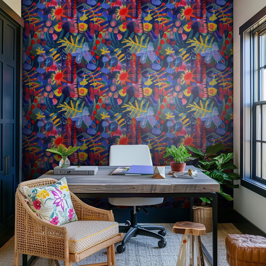 Beckett Wallpaper - Benton Lane Home - Painted Paper