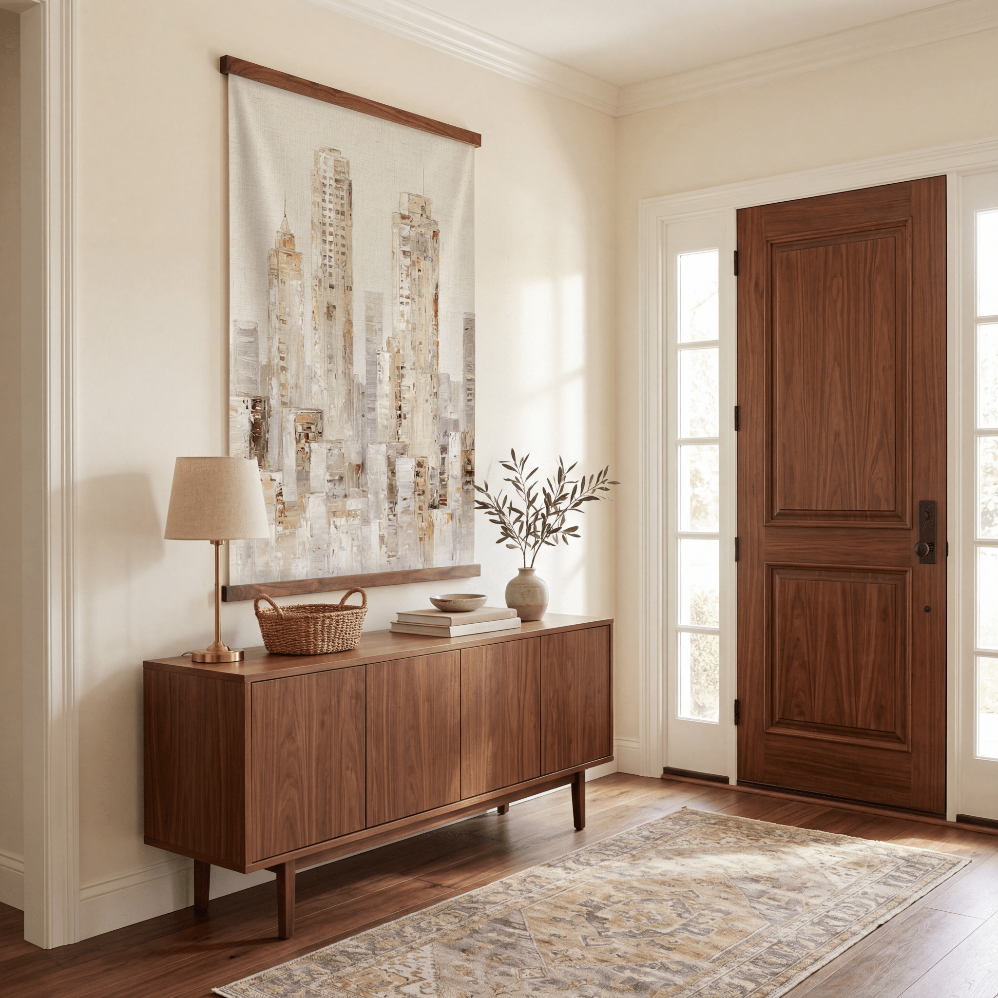 Beige Avenue - Tapestry - Benton Lane Home - Lemon Park