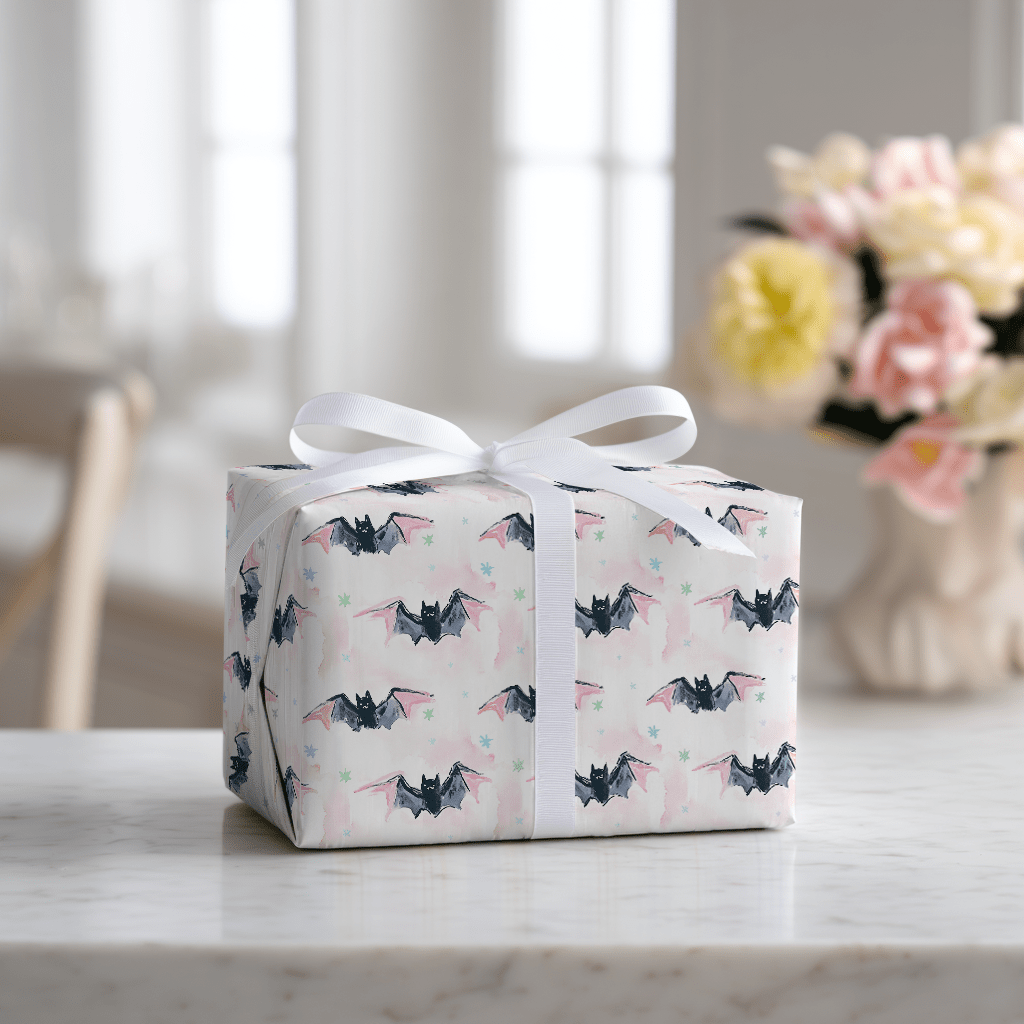 Bekah Bat - Wrapping Paper - Benton Lane Home - Lemon Park